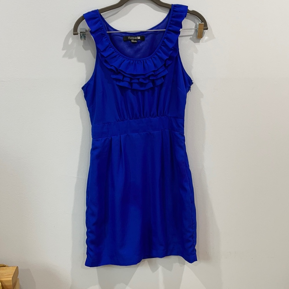 Forever 21 royal blue dress